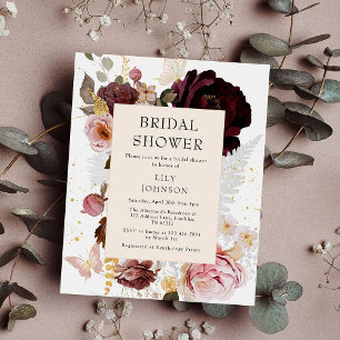 Budget Elegant Blush Pink Gold Bridal Shower