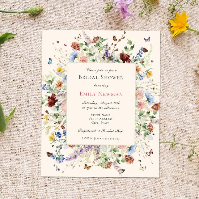  Budget Elegant Boho Floral Bridal Shower (Creator Uploaded)