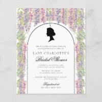 Budget Elegant Floral Victorian Bridal Shower