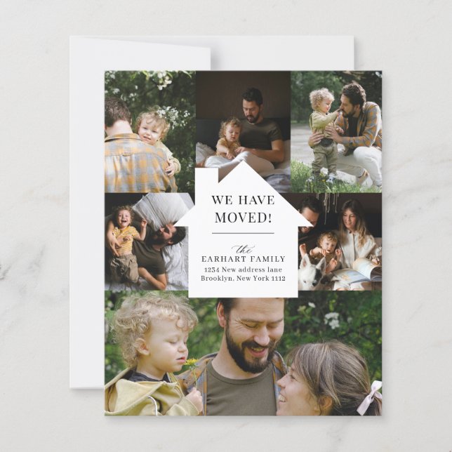 BUDGET Elegant Home Photo Collage Moving (Front)