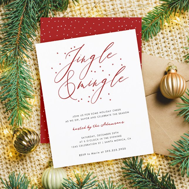 Budget Elegant Jingle & Mingle Christmas Party (Creator Uploaded)
