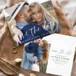 Budget Elegant Save the Date Handwritten Photo  Flyer<br><div class="desc">Budget Handwritten Wedding Save the Date Cards that have a photo on the front and back. The Save the Date Fall,  Autumn,  Winter,  Spring or Summer cards contain a modern hand lettered cursive script typography that are elegant,  simple and modern to use after you minimalist simple wedding day celebration.</div>