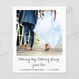 Budget Elopement Party Later Photo Wedding