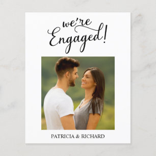 Budget Engagement Announcement And Save The Date