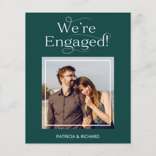 Budget Engagement Announcement Save The Date Photo