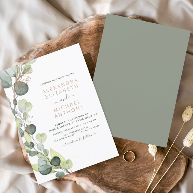 Budget Eucalyptus Botanical Greenery Wedding (Creator Uploaded)