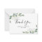 BUDGET Eucalyptus Green Foliage Wedding Thank You