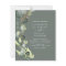 Budget Eucalyptus Greenery Wedding Invitations
