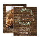 Budget Eucalyptus Photo Rustic Country Wedding