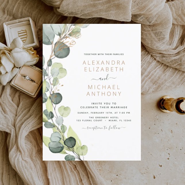 Budget Eucalyptus Rustic Greenery Wedding (Creator Uploaded)
