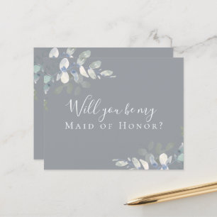 BUDGET Eucalyptus Will You be My Maid of Honour?