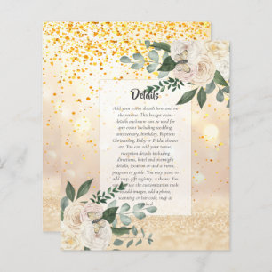 BUDGET EVENT DETAILS Enclosures - White Roses