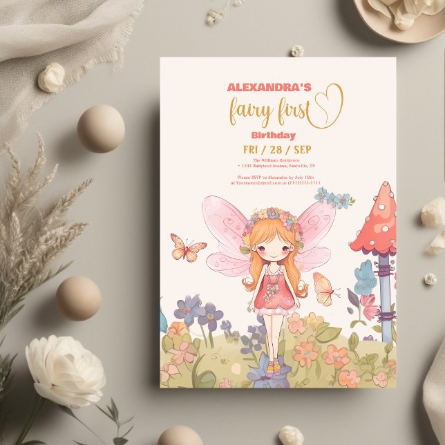 Budget Fairy First Enchanted Woodland 1st Birthday (Creator Uploaded)