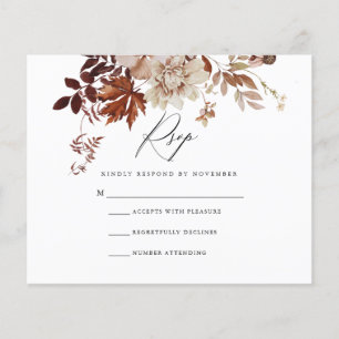 Budget Fall RSVP Card