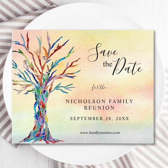 Budget Family Reunion Save The Date Announcement (Creator Uploaded)