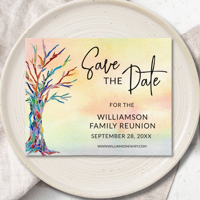 Budget Family Reunion Save The Date Announcement (Creator Uploaded)