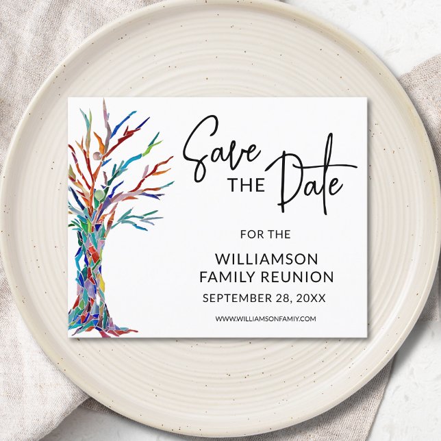 Budget Family Reunion Save The Date Announcement (Creator Uploaded)