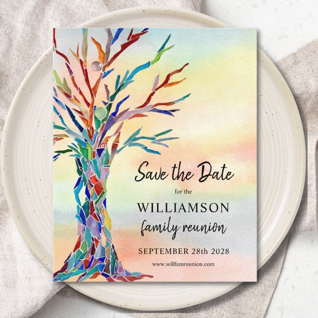 Budget Family Reunion Save The Date  Flyer (Creator Uploaded)