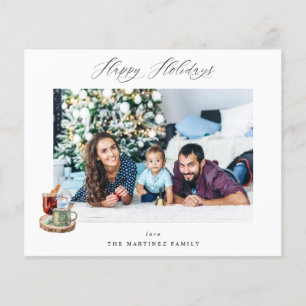 Budget Festive Happy Holidays Photo - WH Flyer