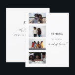 Budget Filmstrip Be My Maid of Honour Multi Photo<br><div class="desc">** SATIN PAPER IS PAPER THIN. UPGRADE THE PAPER FOR A THICKER PAPER. HAS AN OPTION FOR ENVELOPES. *** Save money on wedding stationery that have an option for envelopes. Ask your friend or family member to become a part of your special day in a cool and memorable way with...</div>