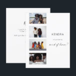 Budget Filmstrip Be My Maid of Honour Multi Photo<br><div class="desc">** SATIN PAPER IS PAPER THIN. UPGRADE THE PAPER FOR A THICKER PAPER. HAS AN OPTION FOR ENVELOPES. *** Save money on wedding stationery that have an option for envelopes. Ask your friend or family member to become a part of your special day in a cool and memorable way with...</div>