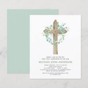 Budget First Holy Communion Greenery Eucalyptus
