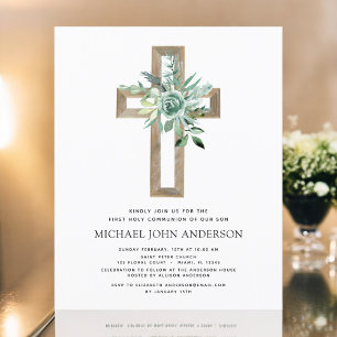 Budget First Holy Communion Greenery Eucalyptus