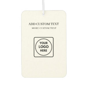 Budget Friendly Logo Style Business Branding Car Air Freshener