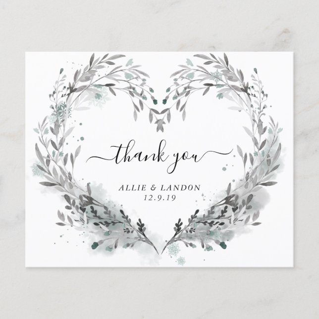 Budget Frost Thank You  Flyer (Front)