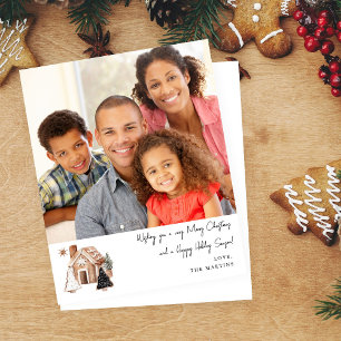 Budget Gingerbread House & Christmas Cookies Note