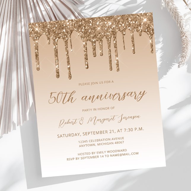 Budget Glitter Gold 50th Anniversary Script (Creator Uploaded)