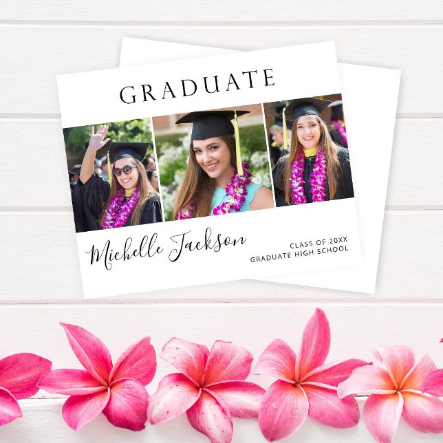 Budget Graduate 3 Photo Script Announcement (Creator Uploaded)