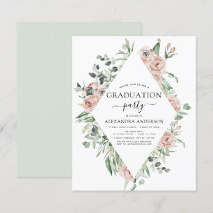 Budget Graduation 2023 Dusty Pink Floral