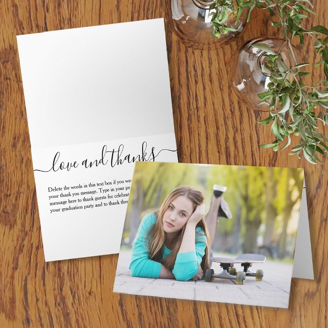 Budget Graduation Photo Note Card (Creator Uploaded)