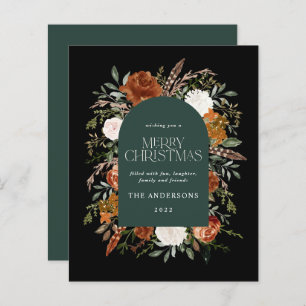 Budget green botanical elegant modern arch