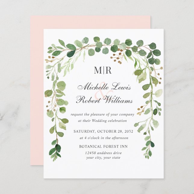 BUDGET Greenery Arch Summer Spring Garden (Front/Back)