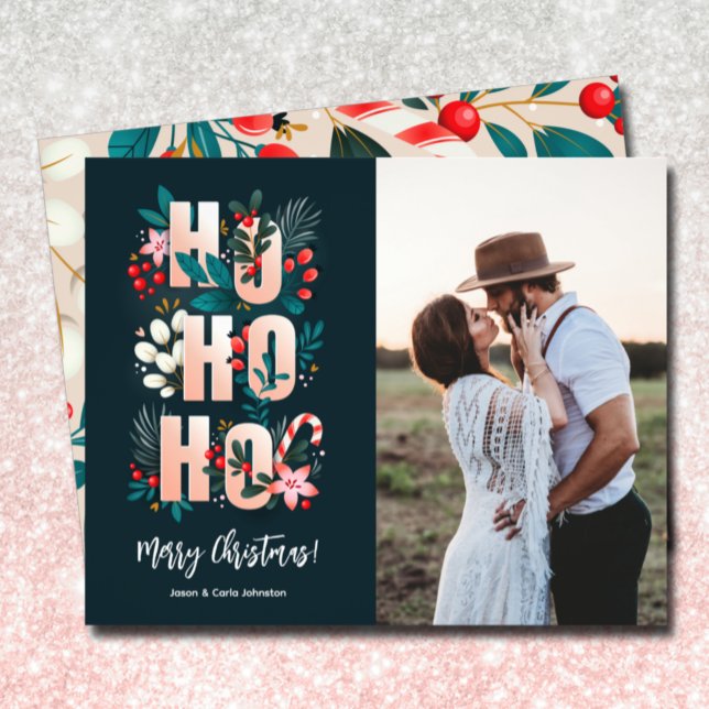 Budget Greenery Merry Christmas Photo Cards (Creator Uploaded)