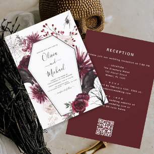 Budget Halloween All In One QR Code Wedding