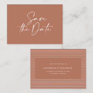 budget handwritten typography wedding announcement