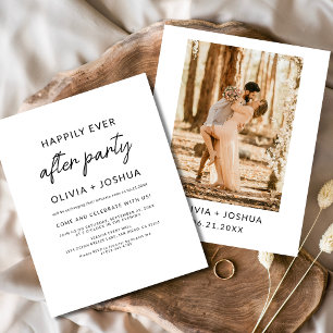 Budget Happily Ever After Wedding Party Minimalist