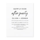 Budget Happily Ever After Wedding Party Minimalist