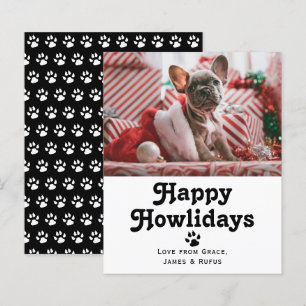 BUDGET Happy Howlidays Pet Dog Christmas Holiday