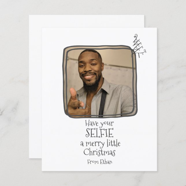 BUDGET Have Your Selfie A Merry Little Christmas (Front/Back)