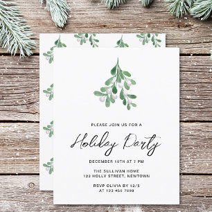 Budget Holiday Party Invitation