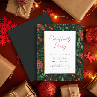 Budget Holly Berries Foliage Christmas Party