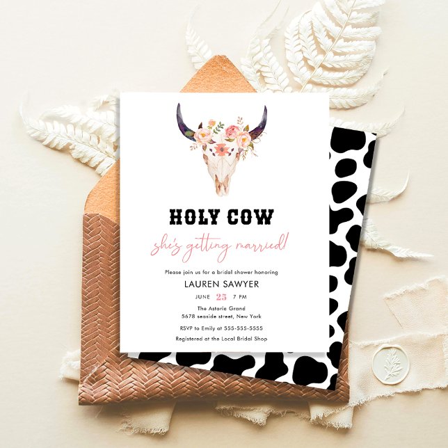 Budget Holy Cow Western Cowgirl Bridal Shower (Creator Uploaded)