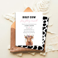 Budget Holy Cow Western Cowgirl Bridal Shower