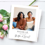 Budget Instan Photo Be My Matron of Honour Proposa<br><div class="desc">** SATIN PAPER IS PAPER THIN. UPGRADE THE PAPER FOR A THICKER PAPER. HAS AN OPTION FOR ENVELOPES. *** Save money on wedding stationery that have an option for envelopes. Ask your friend or family member to become a part of your special day in a cool and memorable way with...</div>
