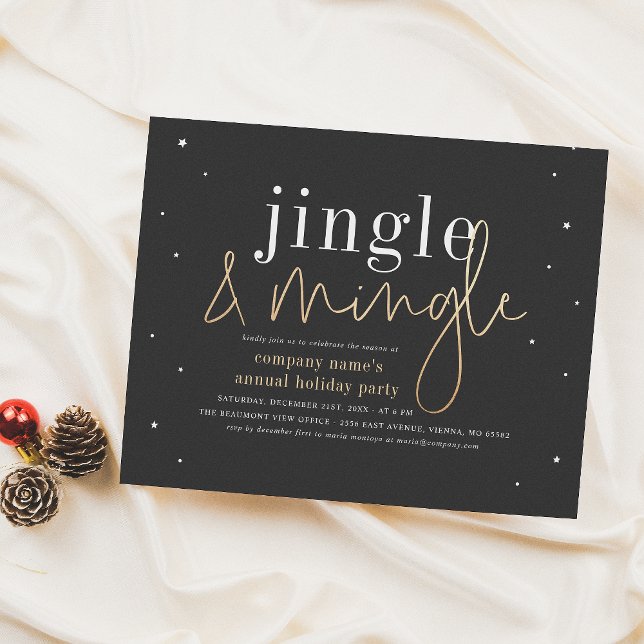 Budget Jingle & Mingle Corporate Holiday Party (Creator Uploaded)