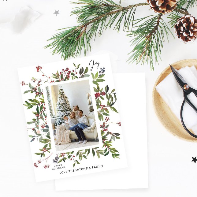Budget Joy & Berries Holiday Photo - Verti (Creator Uploaded)